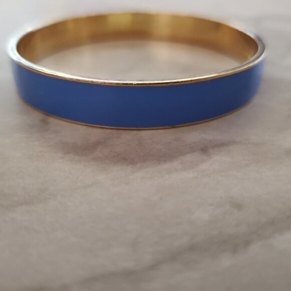 💙 Vintage Y2k 00s 2000's J. Crew Bright Spring blue Skinny Bangle 💙 - Picture 2 of 9